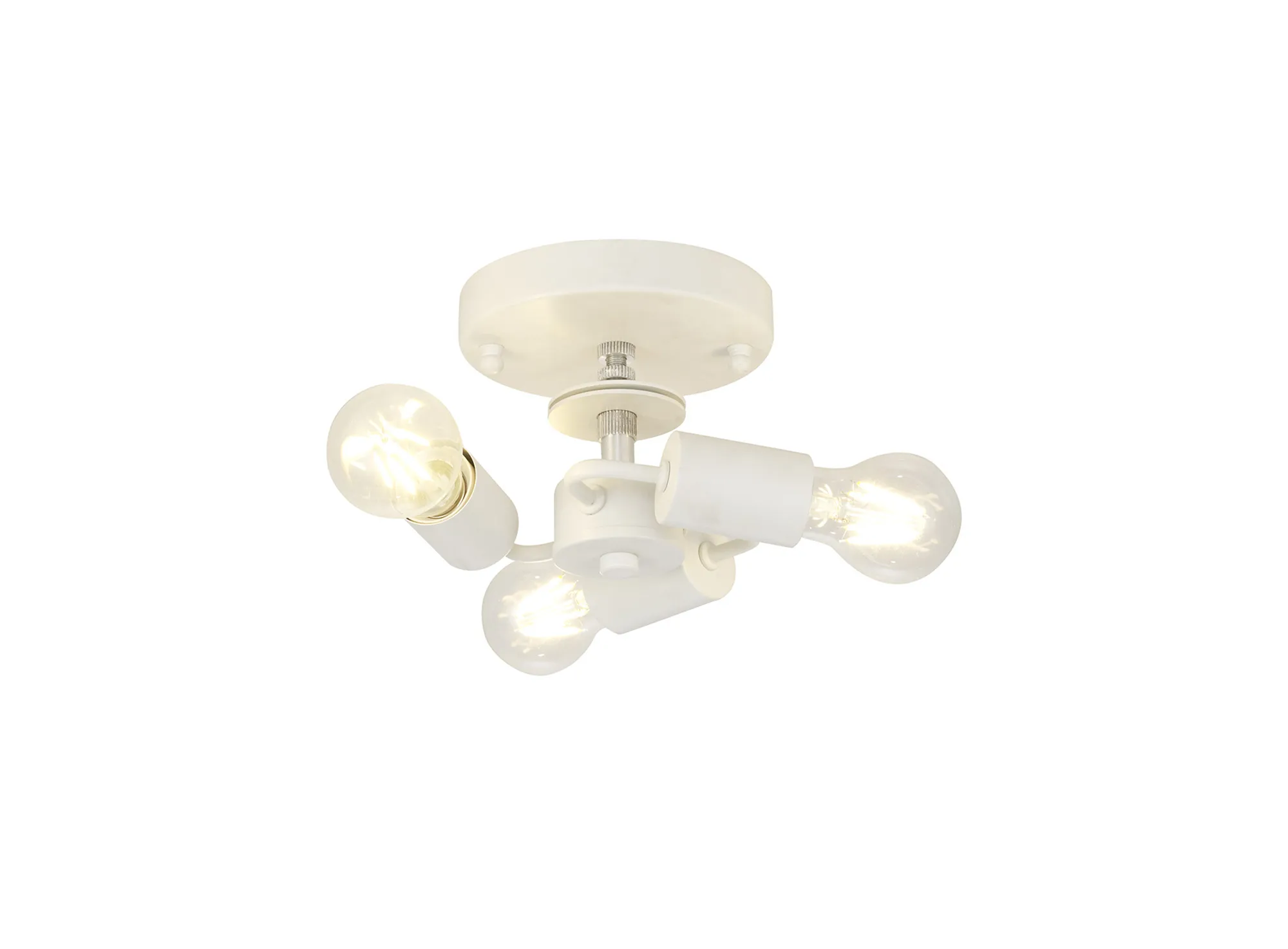 Baymont WH Ceiling Lights Deco Flush Fittings Baymont WH Ceiling Lights Deco Flush Fittings